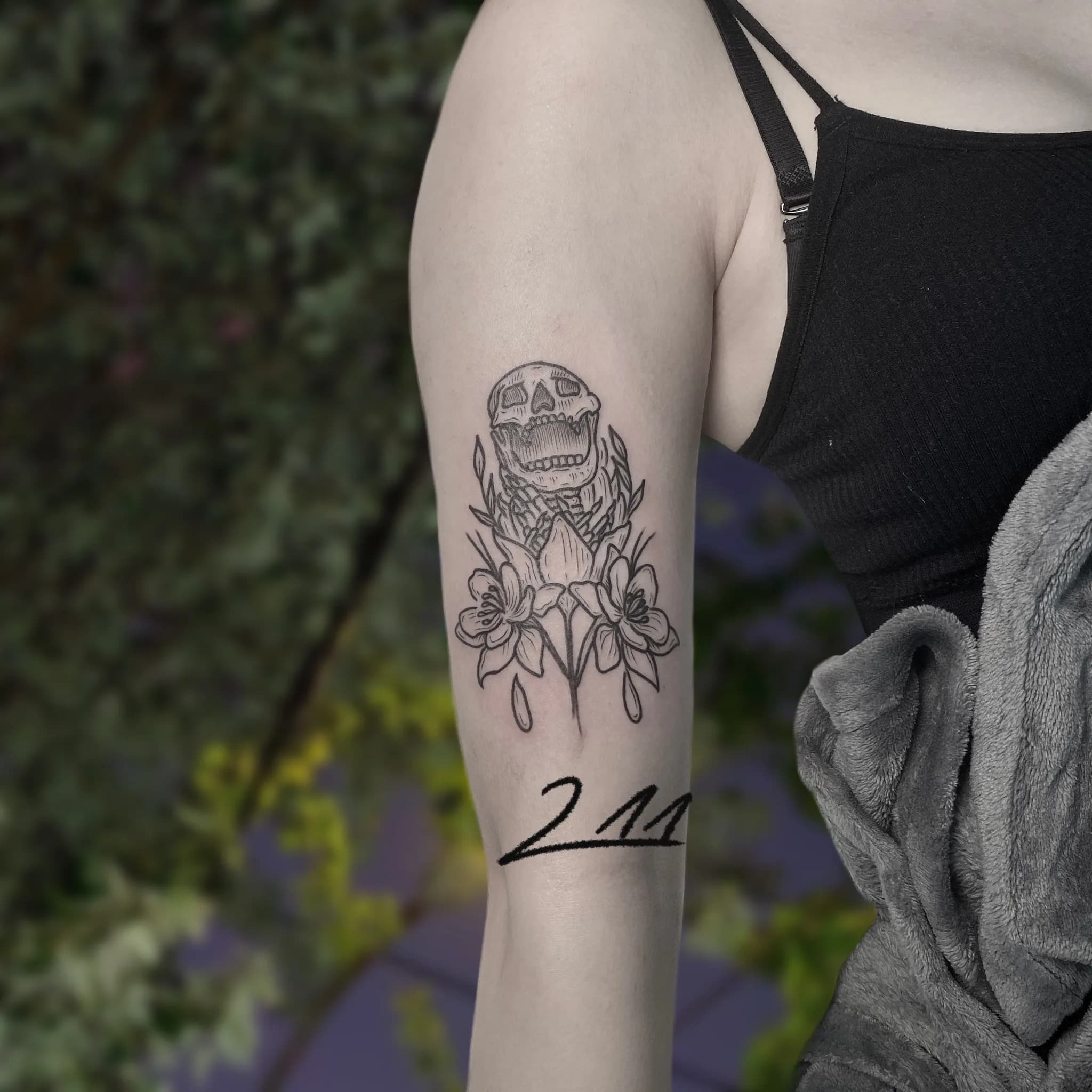 해걸 라인 타투 - 1