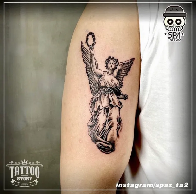 승리의 여신 니케 타투 - 1