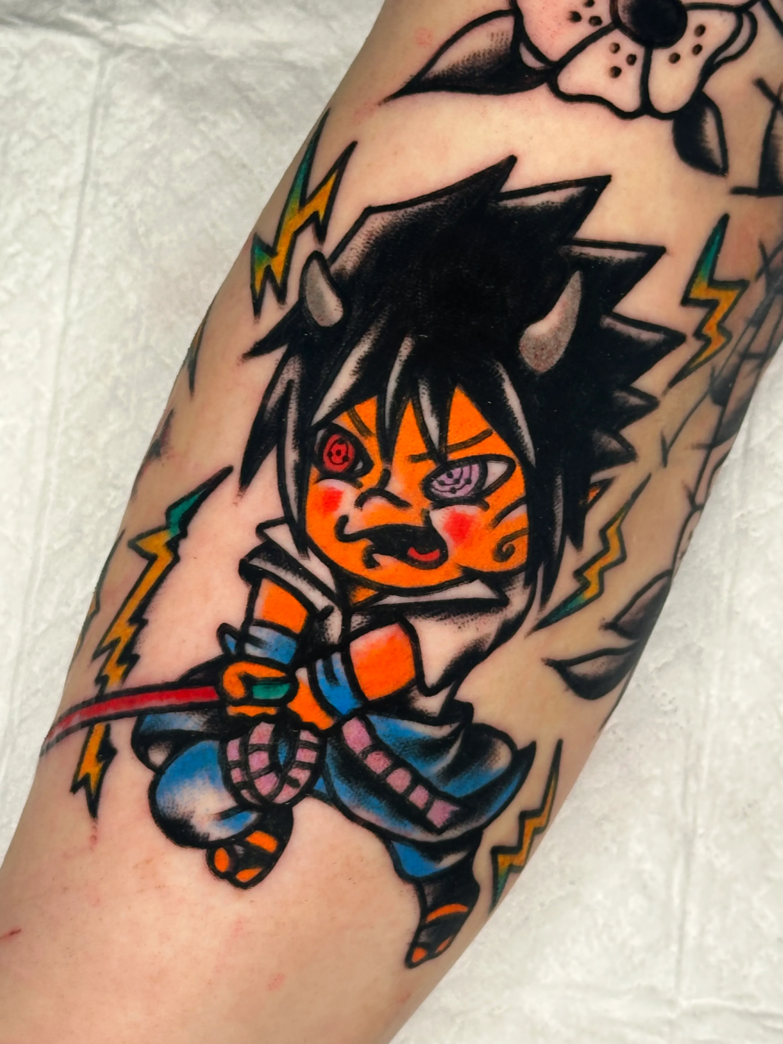 사스케x핫스터프 커버업타투 - 1