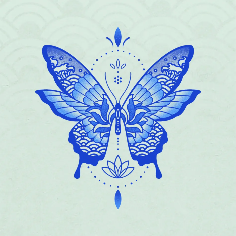 동양적인 오너먼트 - 1