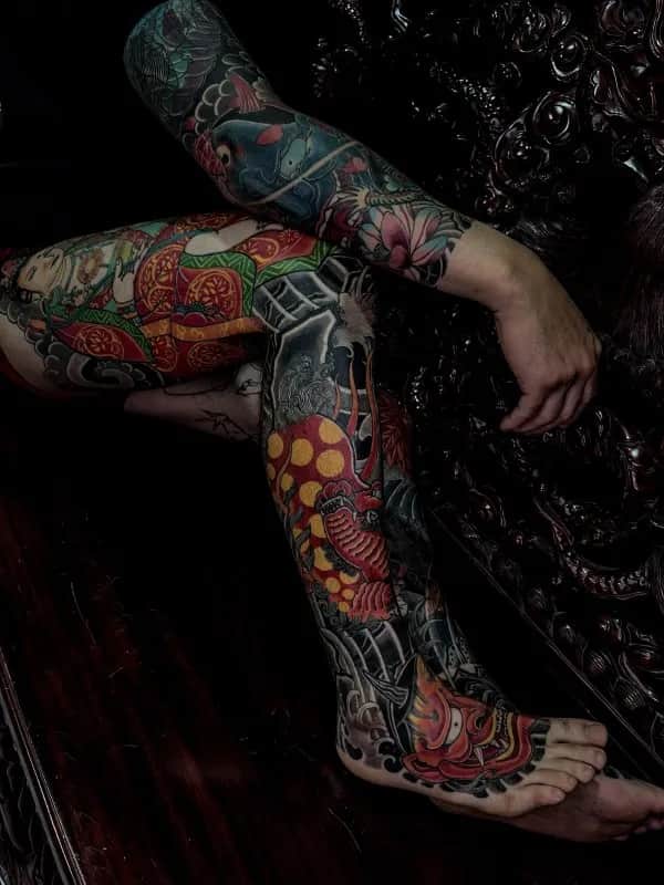 이레즈미 긴다리타투 irezumitattoo 인천타투 부천 시흥 안양 제로타투
