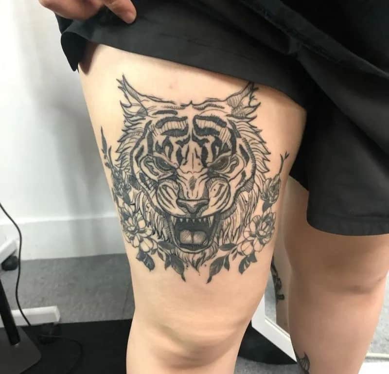 전주타투호랑이타투