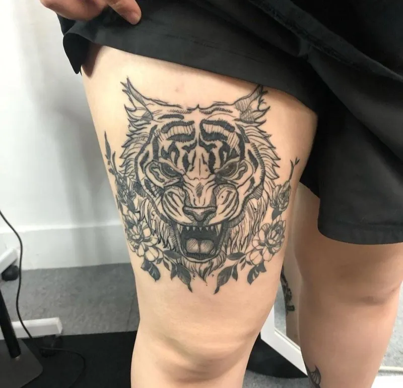 전주타투호랑이타투