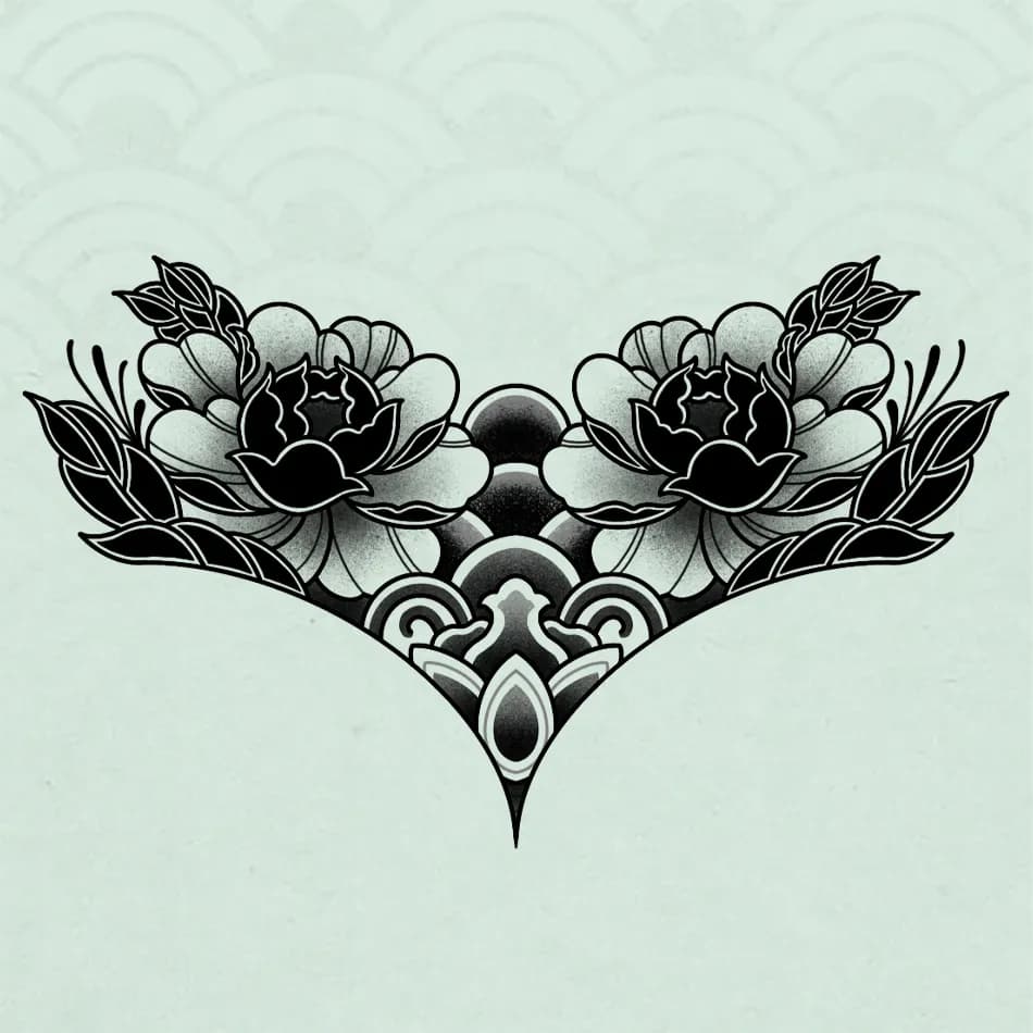 동양적인 오너먼트 - 1