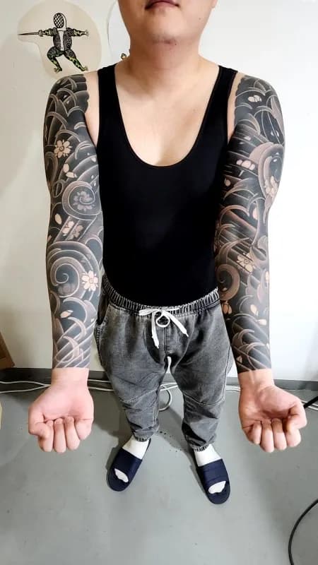 사쿠라후부키, 대구이레즈미잘하는곳, 대구이레즈미, 대구타투잘하는곳, 대구전통이레즈미, 대구타투 - 1