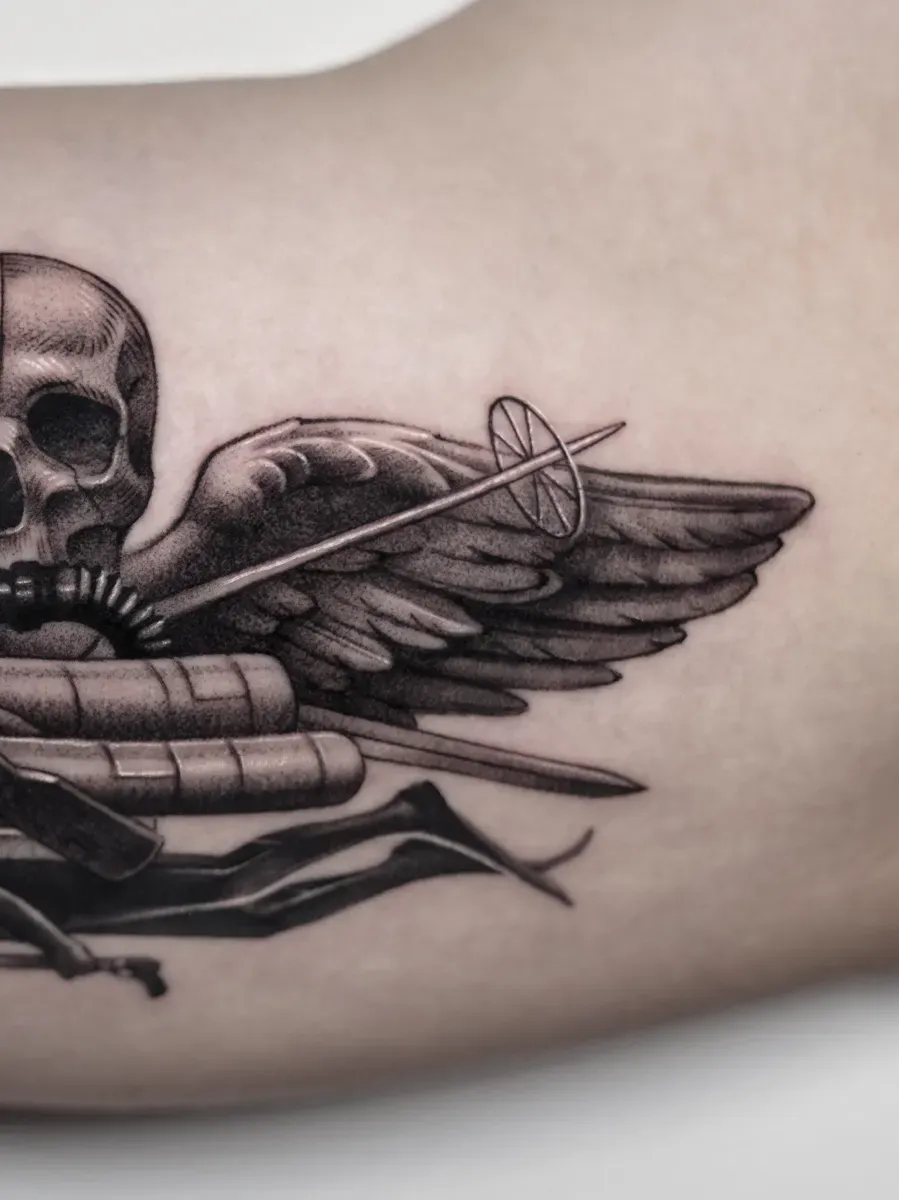 해병대 수색휘장☠️