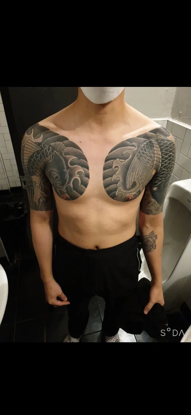 양가슴반팔완성