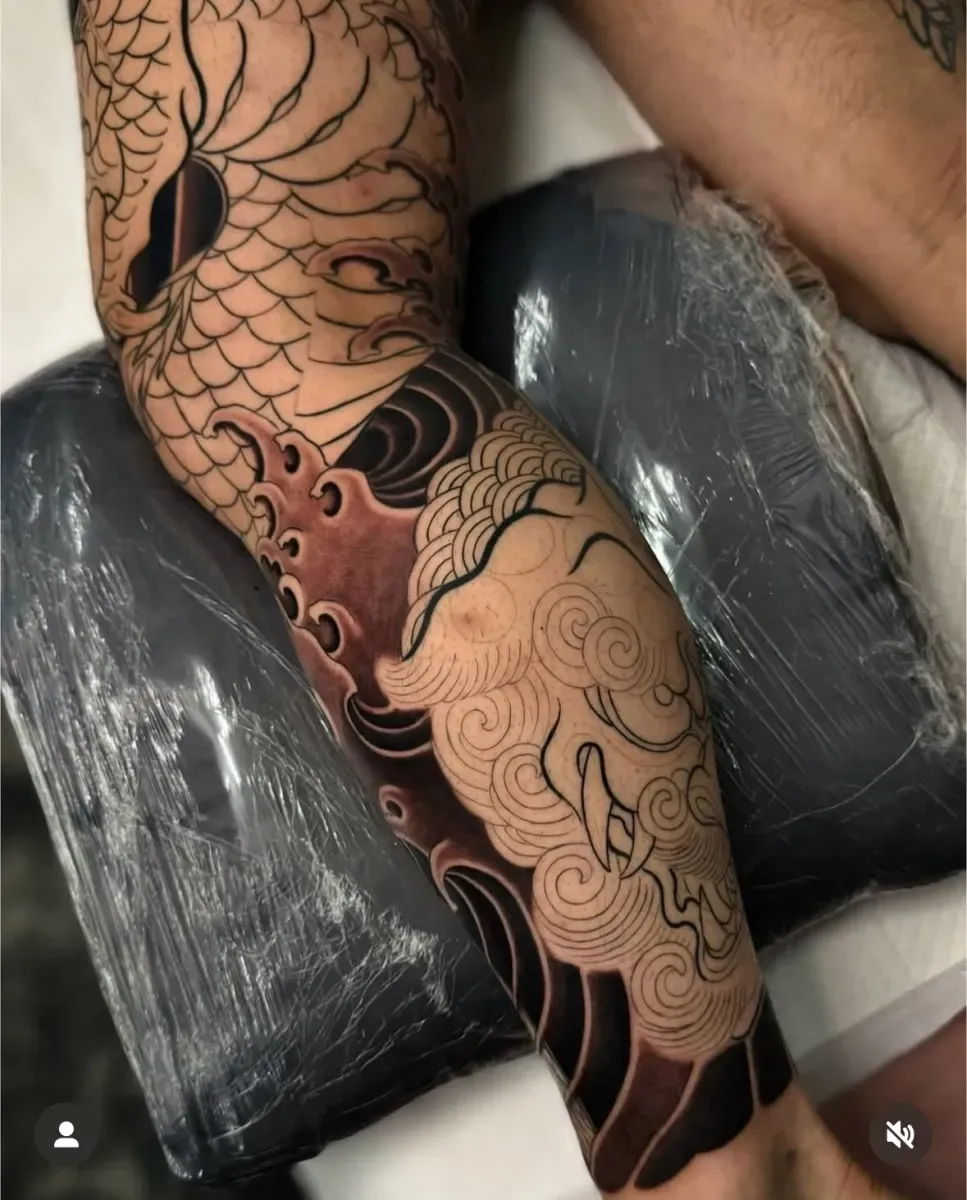 해태 긴다리명암작업 - 1