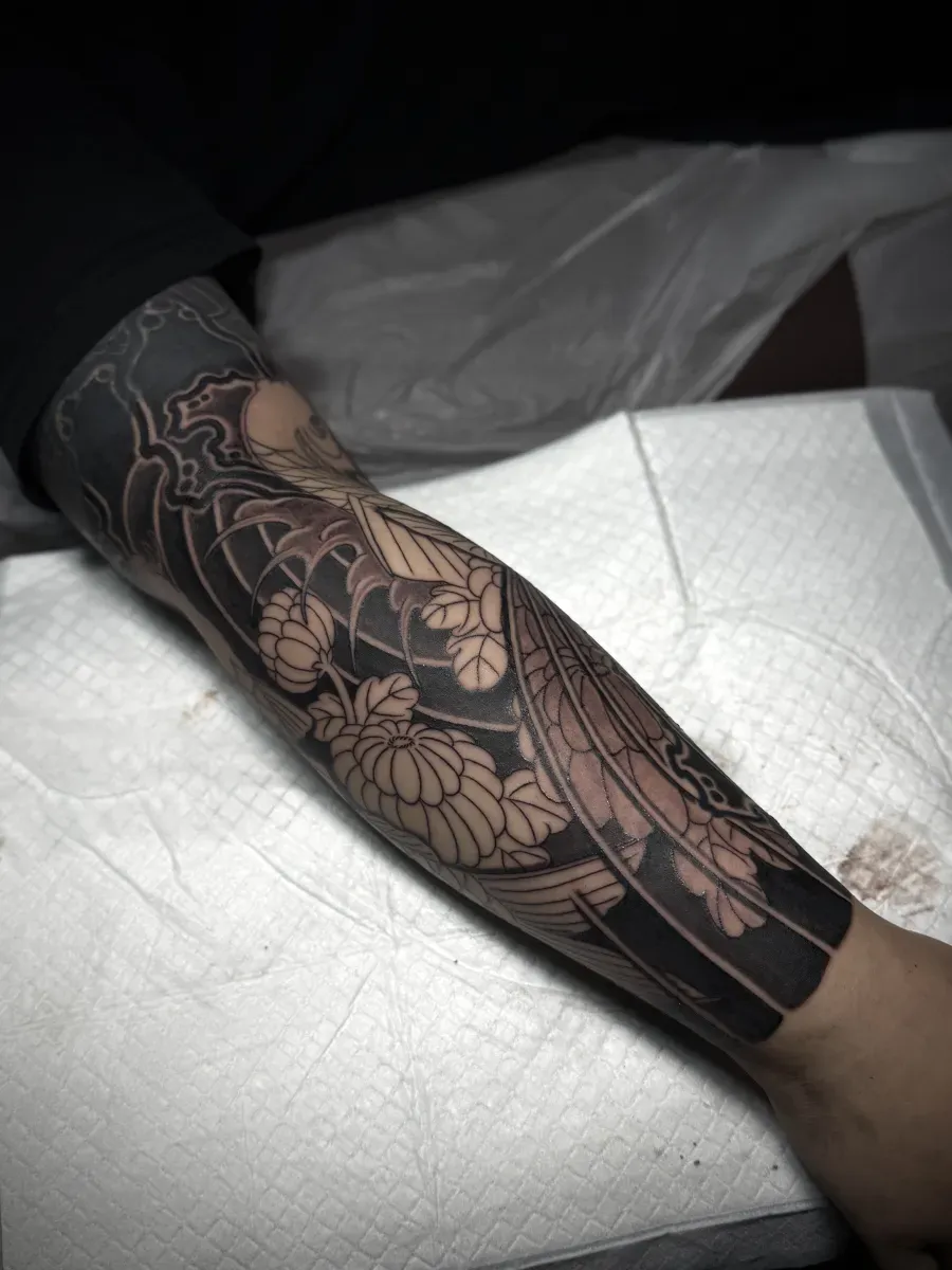 타샵 연장 잉어 긴팔