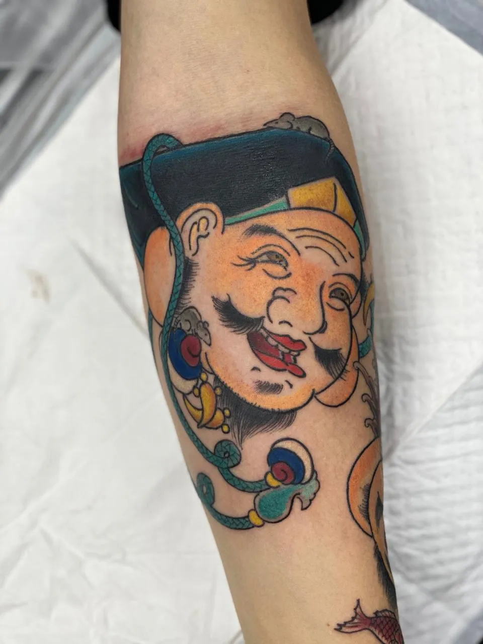 노잔디 타투 - 팔 뉴스쿨 - 1