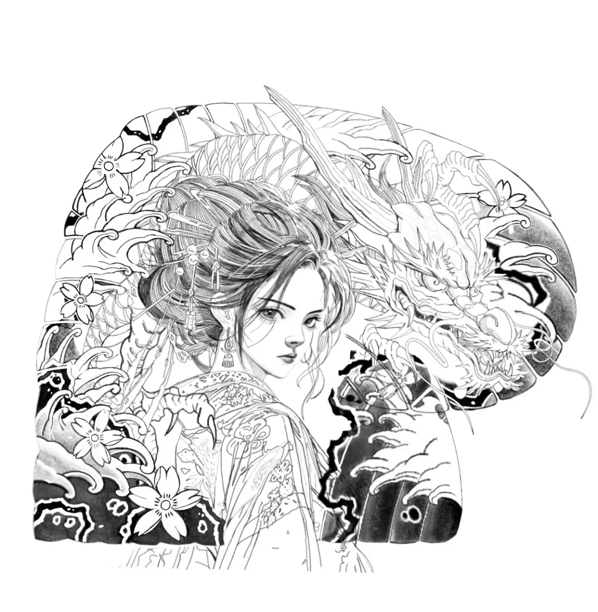 용타투 이레즈미타투 가슴반팔타투 인천타투 부평타투 김포타투 부천타투 최상의 작업을 만들어드립니다