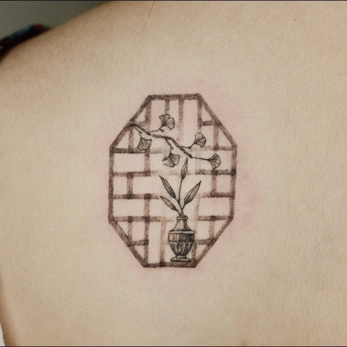 동양풍 화병nimm_tattoo - 1