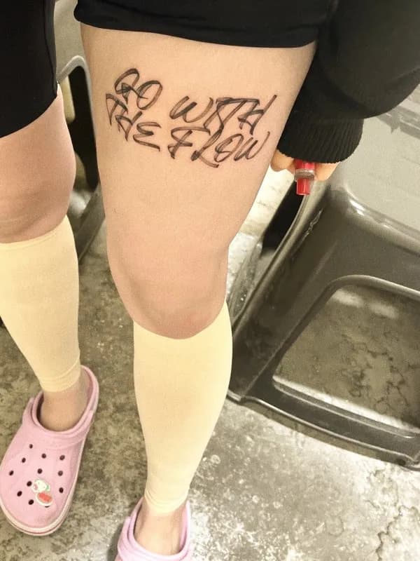 힙한 그래피티 레터링