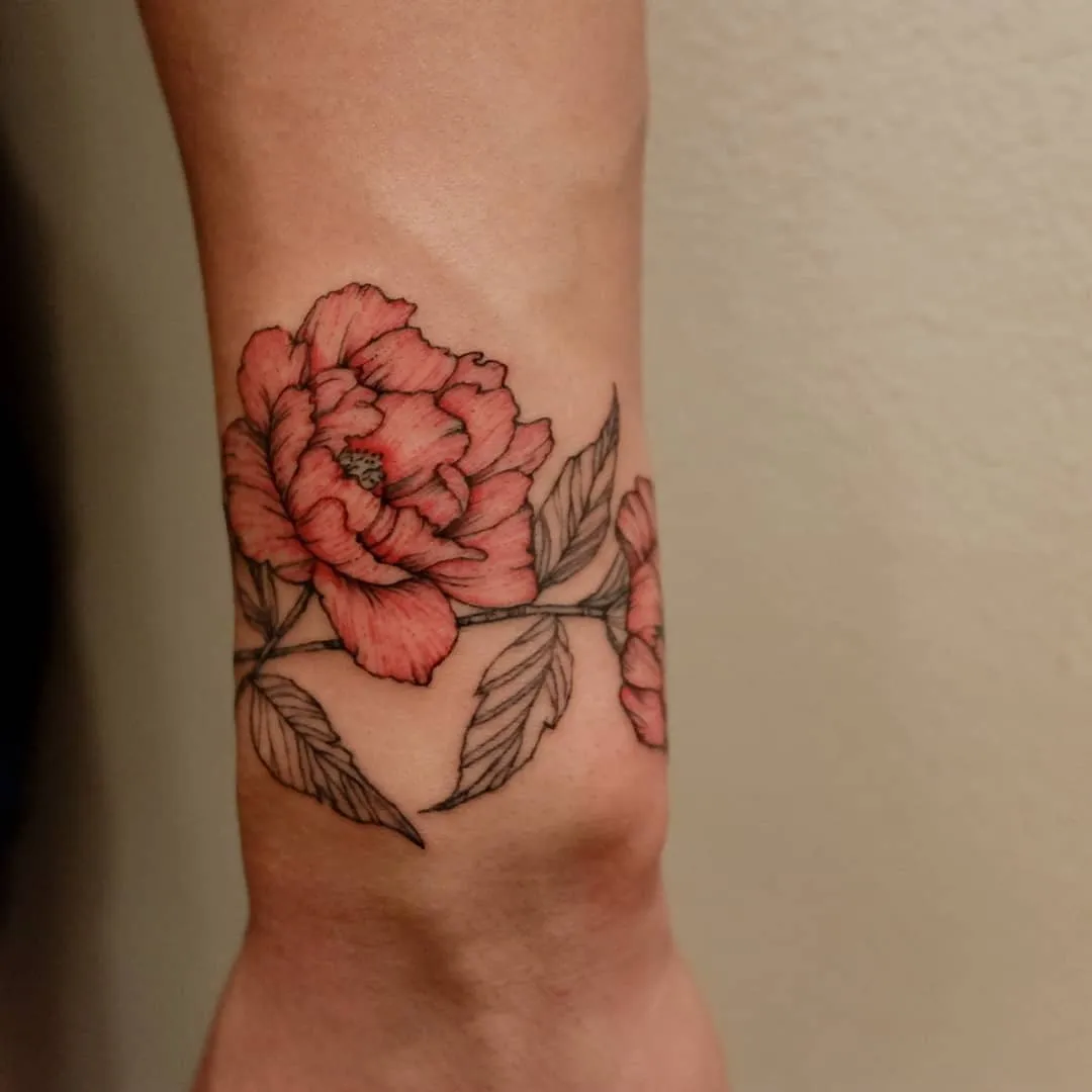 목단 드로잉 님므타투 nimm_tattoo - 1