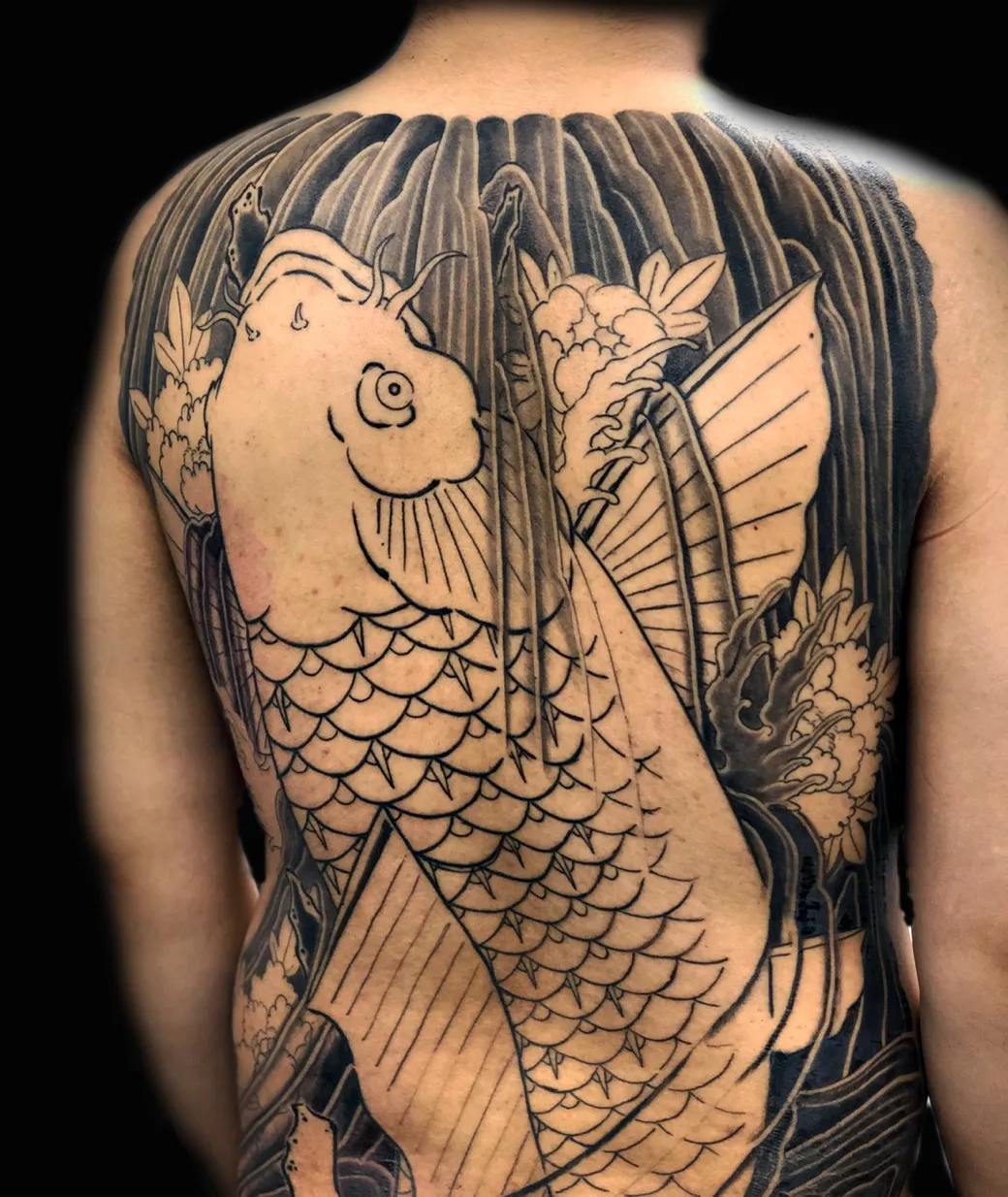 노잔디 타투 - 등판 이레즈미 - 1