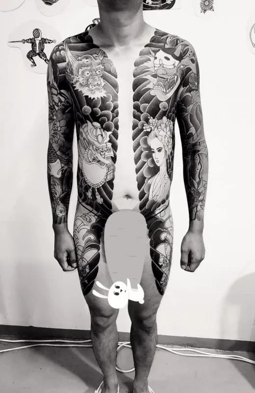 무네와리 진행중. 대구타투, 대구이레즈미, 대구남구타투, 대구앞산타투, 대구타투문의, 대구이레즈미문의, yuye - 1