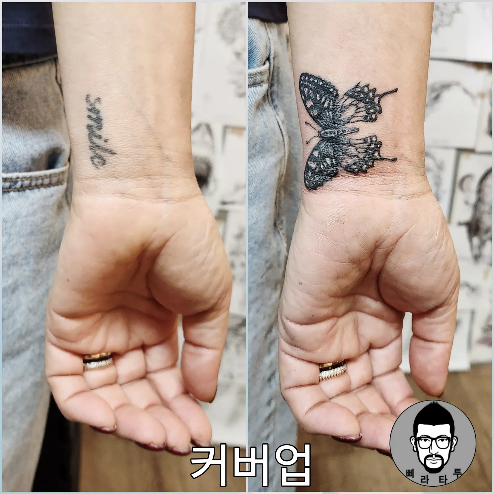 커버업(나비)