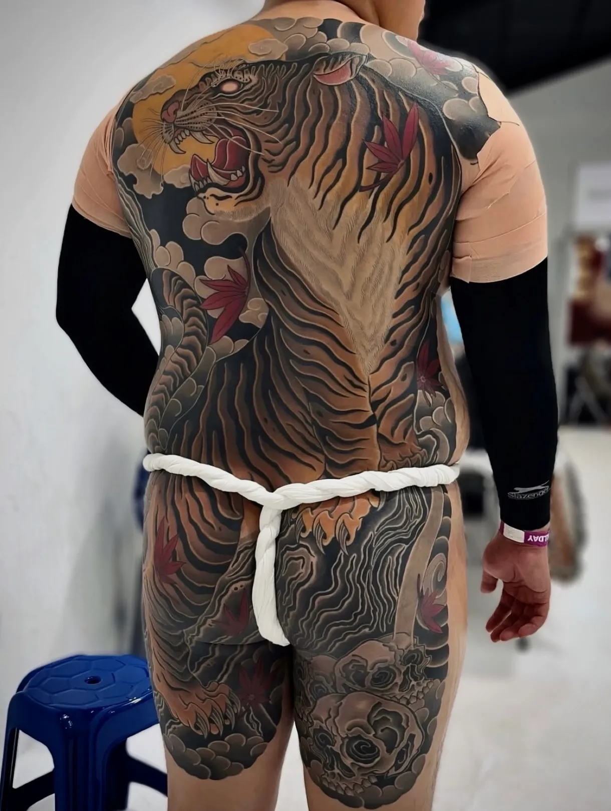 호랑이 등판