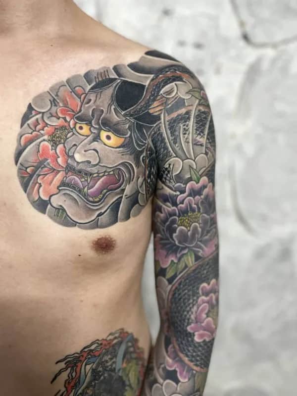 대구) 가슴긴팔 뱀,한야 작업