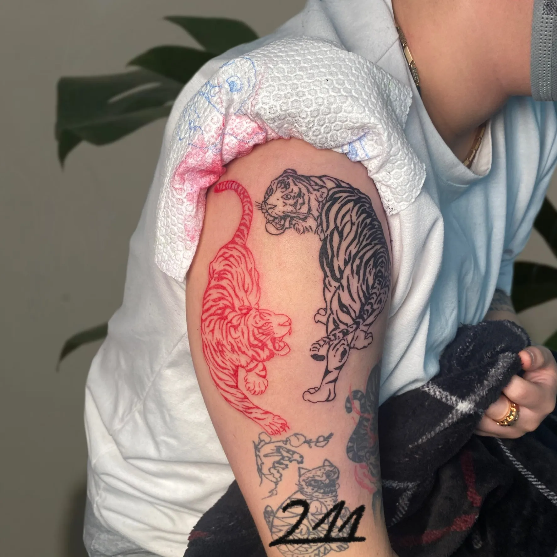 호랑이 타투 - 1