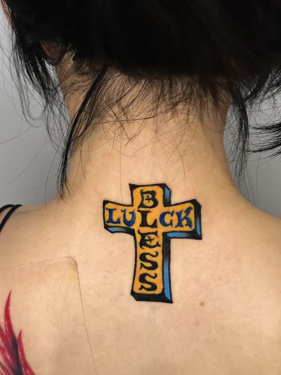 얼핏보여도 이쁜타투🔥십자가타투❗️ - 1