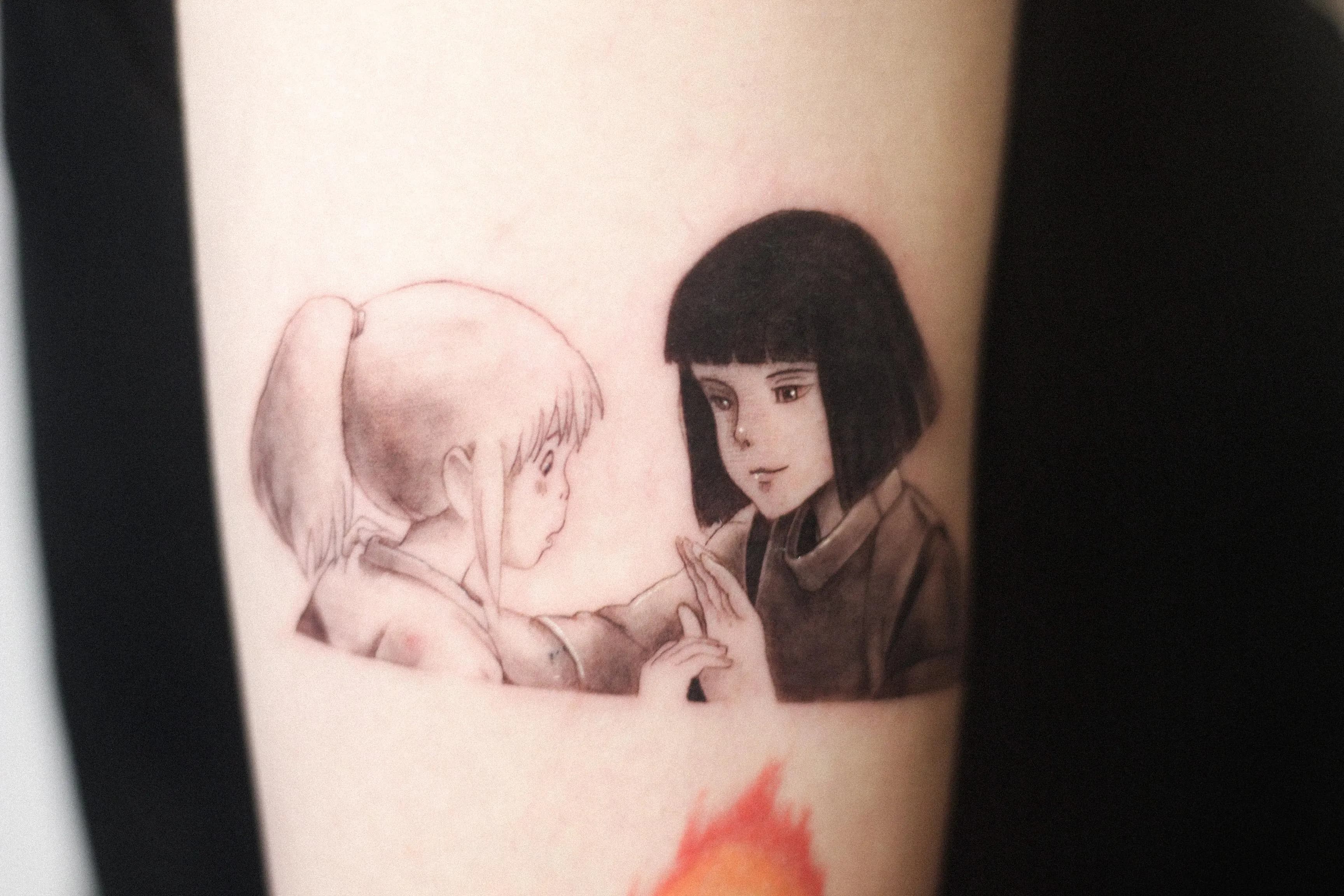 지브리타투, 만화타투, 애니메이션타투 - 1