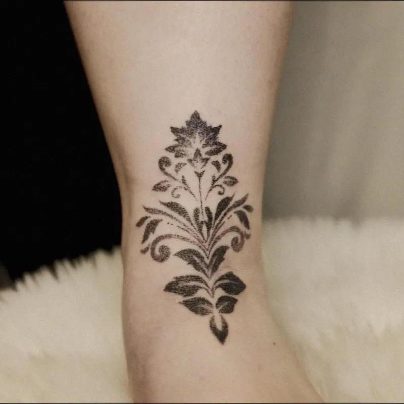 @tattooist_petal빈티지문양 핸드포크