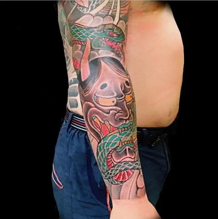 부산타투디자인(긴팔연장타투)