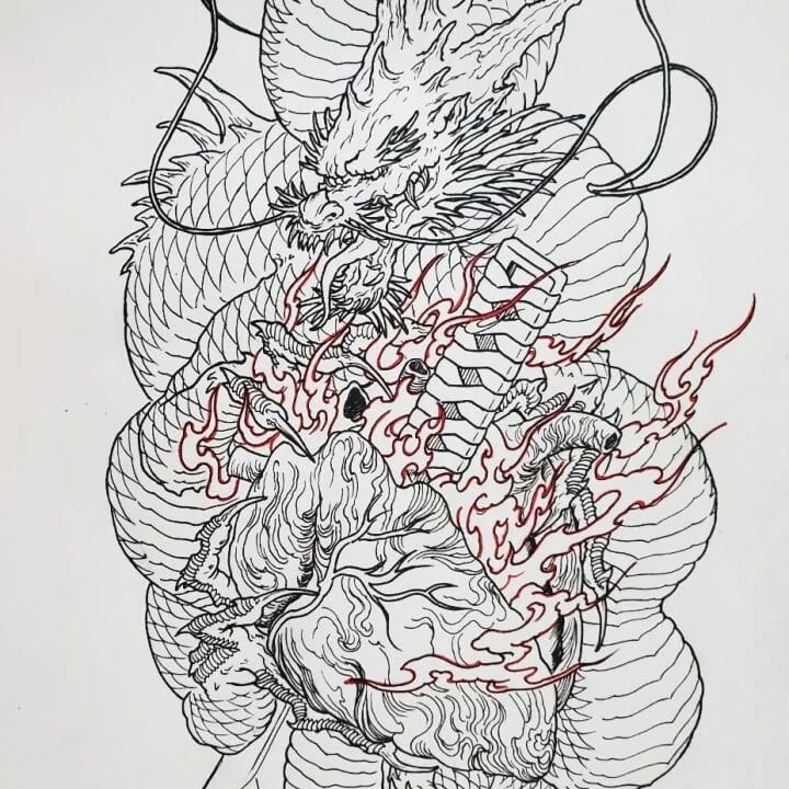 (예약가능)뉴재패니즈 이레즈미 용과 심장