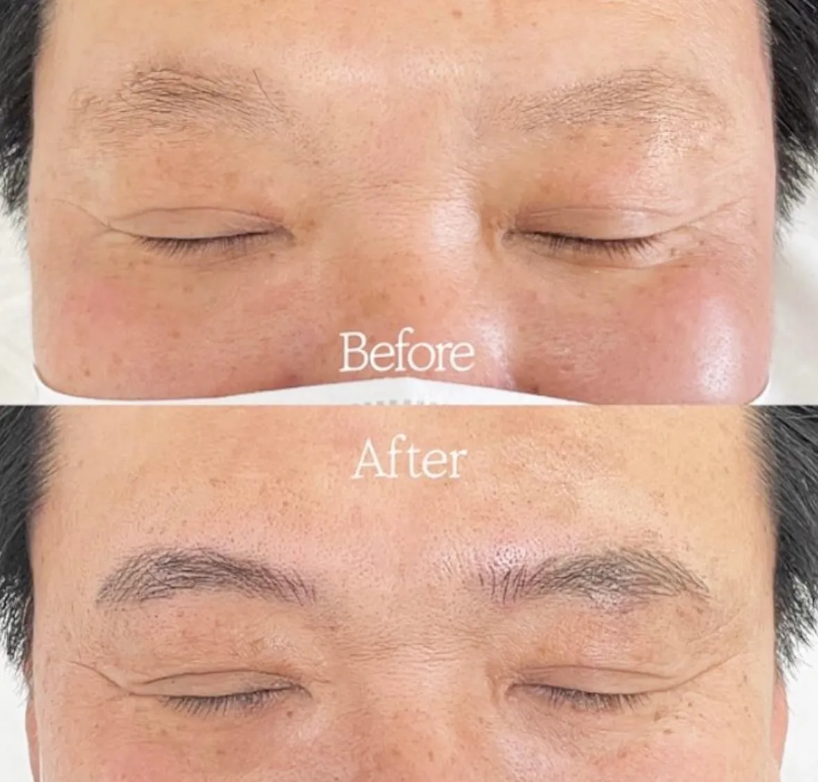 헤어스트록 눈썹문신