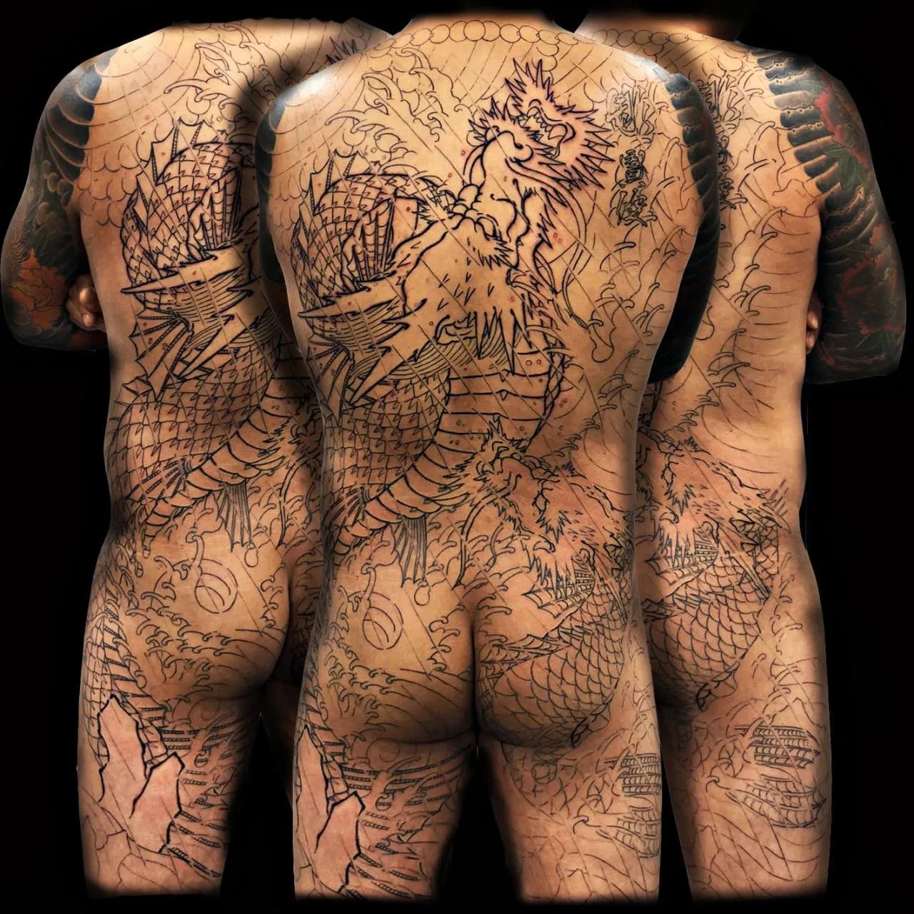 노잔디 타투 - 전신 이레즈미 - 1