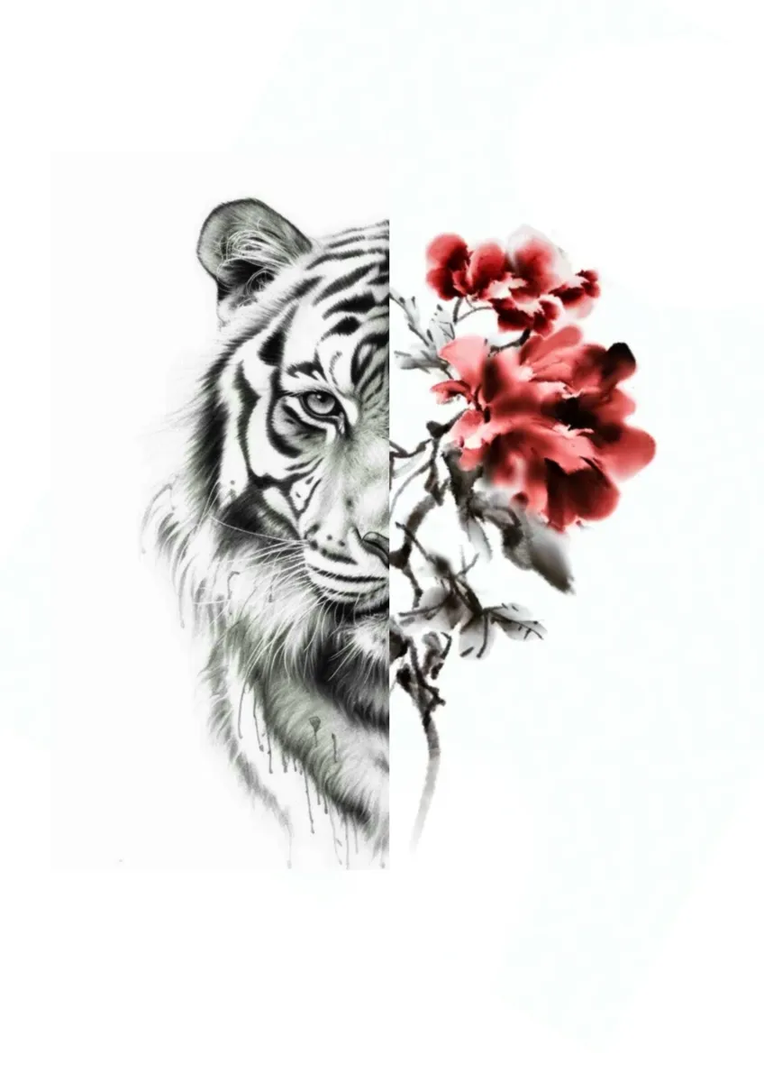 꽃과 호랑이
