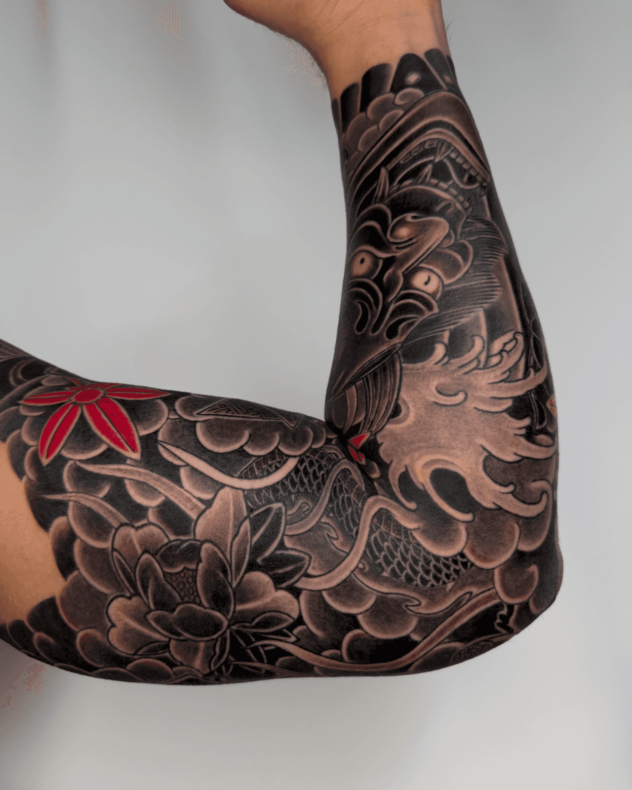Japanese sleeve tattoo 부천타투 인천타투 제로타투