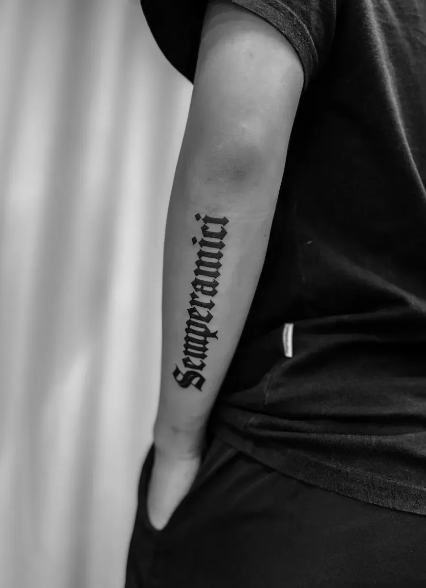 라틴어볼드레터링