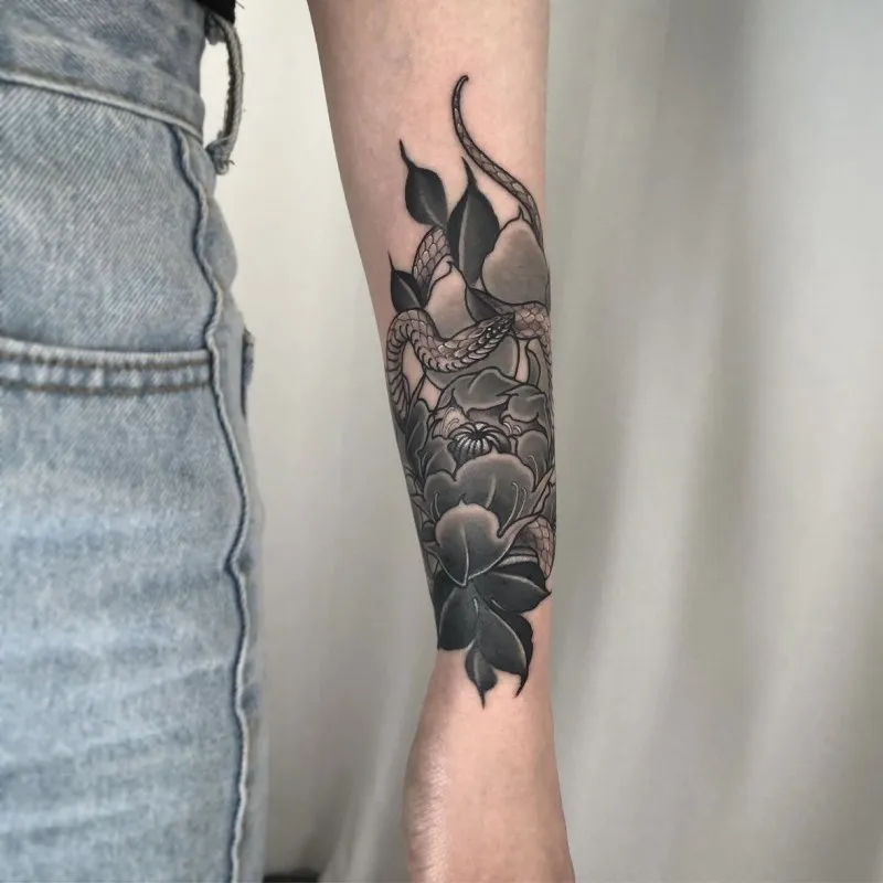 목단과 뱀(이벤트)