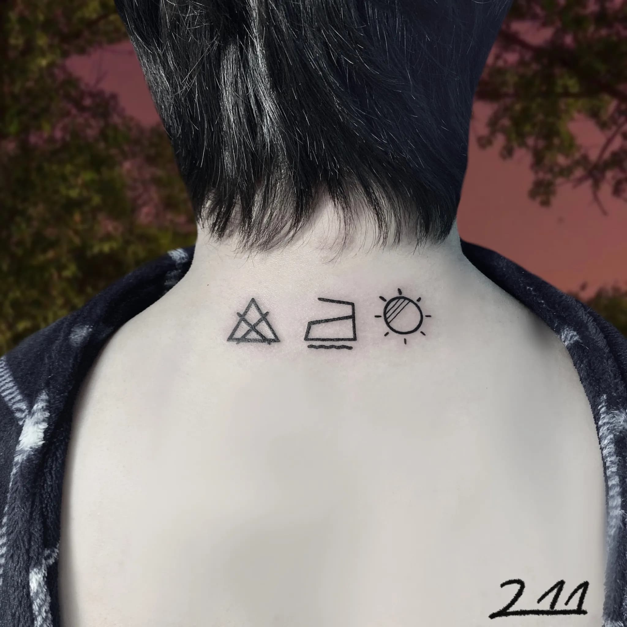 부산 미니 타투 - 1