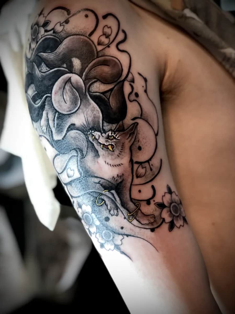 묘당타투 구미호