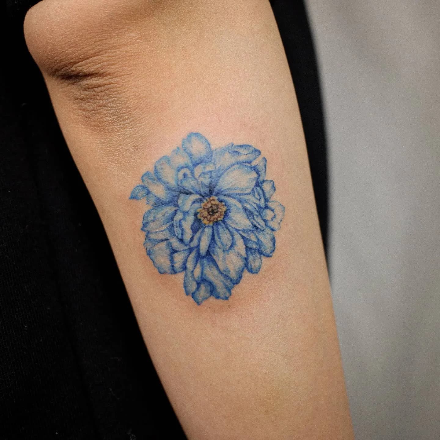 푸른 작약 nimm_tattoo - 1