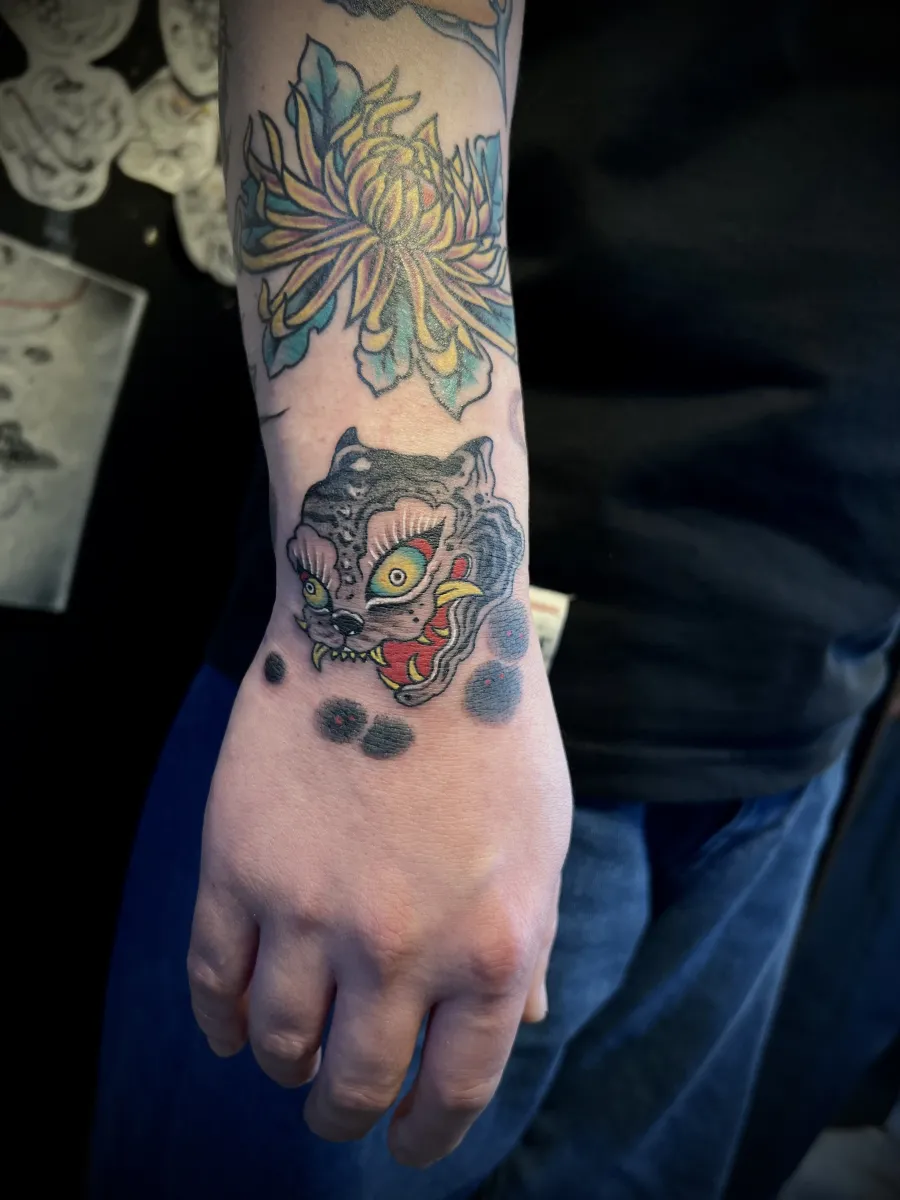 묘당타투 호랑이 - 1