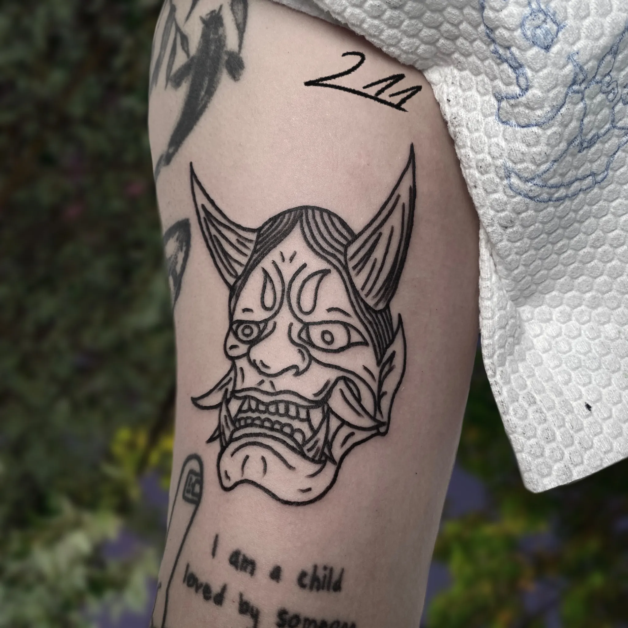 한야 라인 타투 - 1