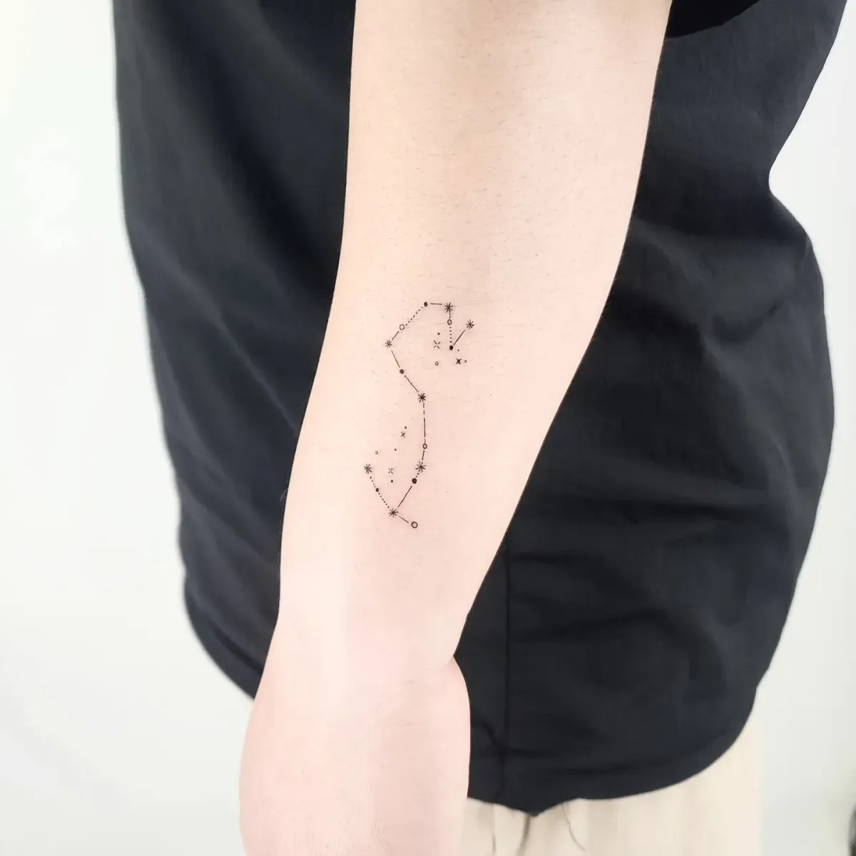 전갈자리 별자리타투 - 1