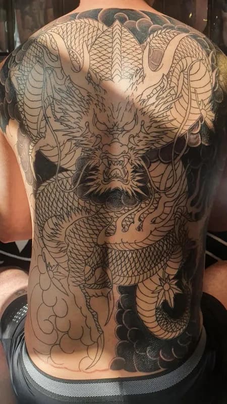 목포타투 이레즈미 진행중 - 1