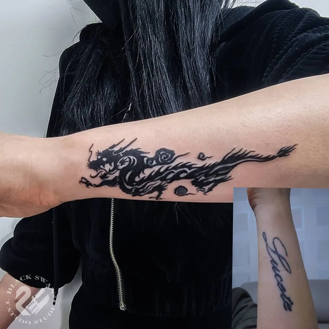 성남타투 /모든장르가능/ 커버업 트라이벌