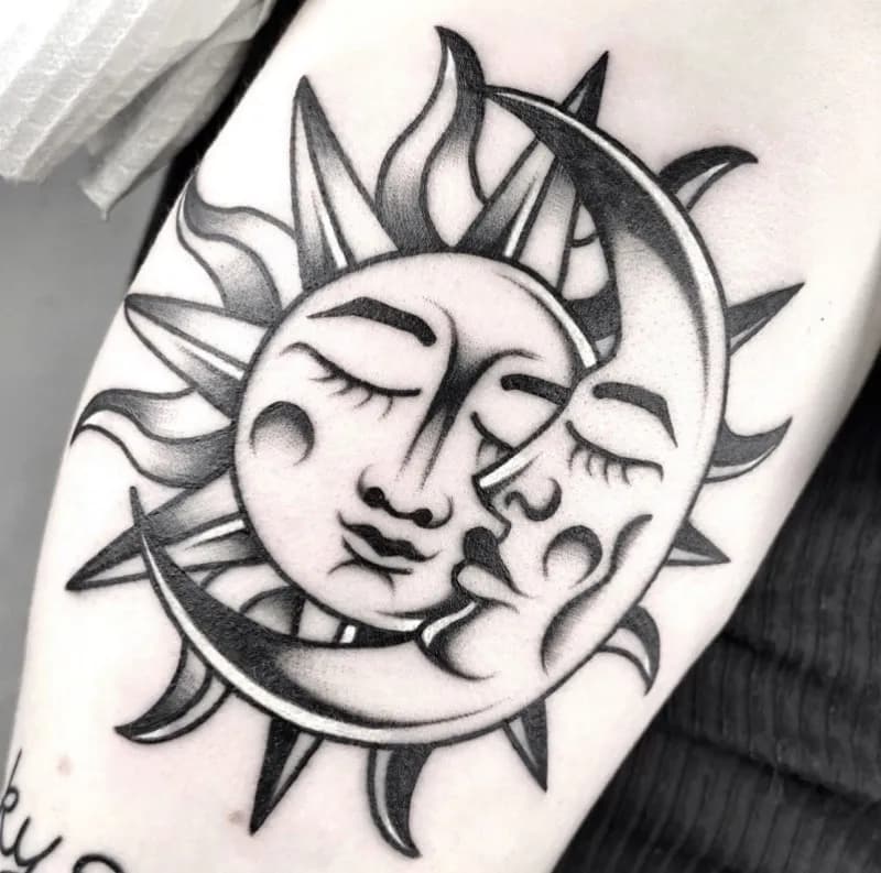 블랙스쿨 올드스쿨 해와달타투