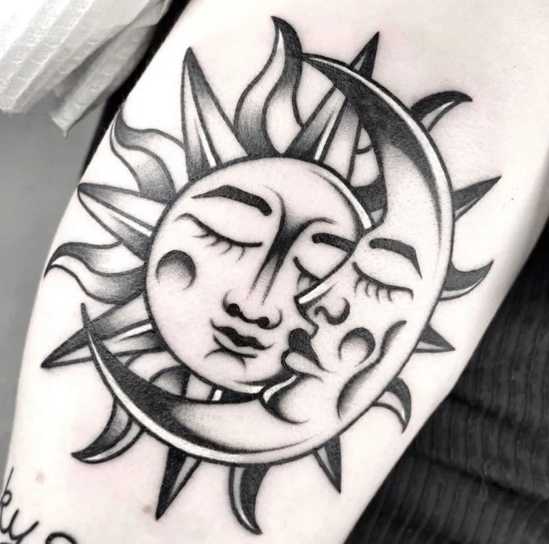 블랙스쿨 올드스쿨 해와달타투