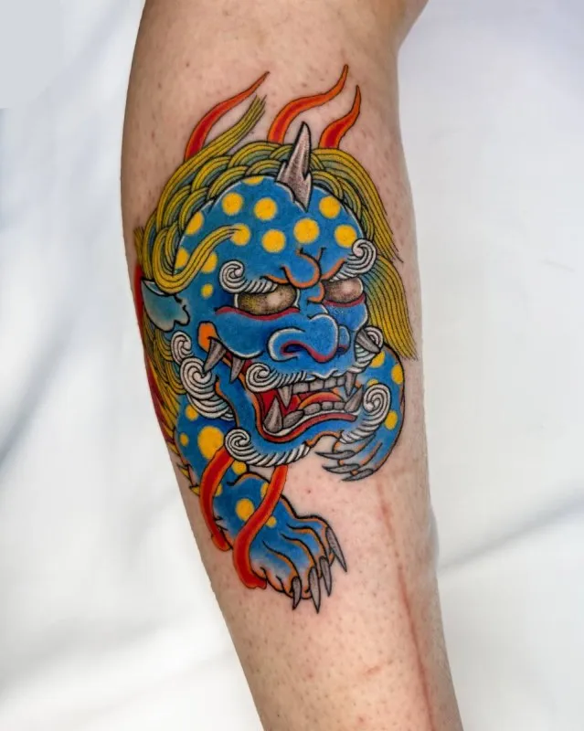 이레즈미 원포인트타투 해태타투 종아리타투 부천타투 인천타투 제로타투 - 1