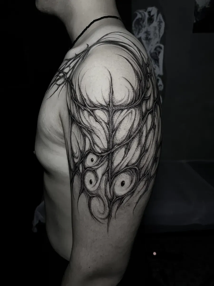 추상 네오트라이벌 (프리핸드)