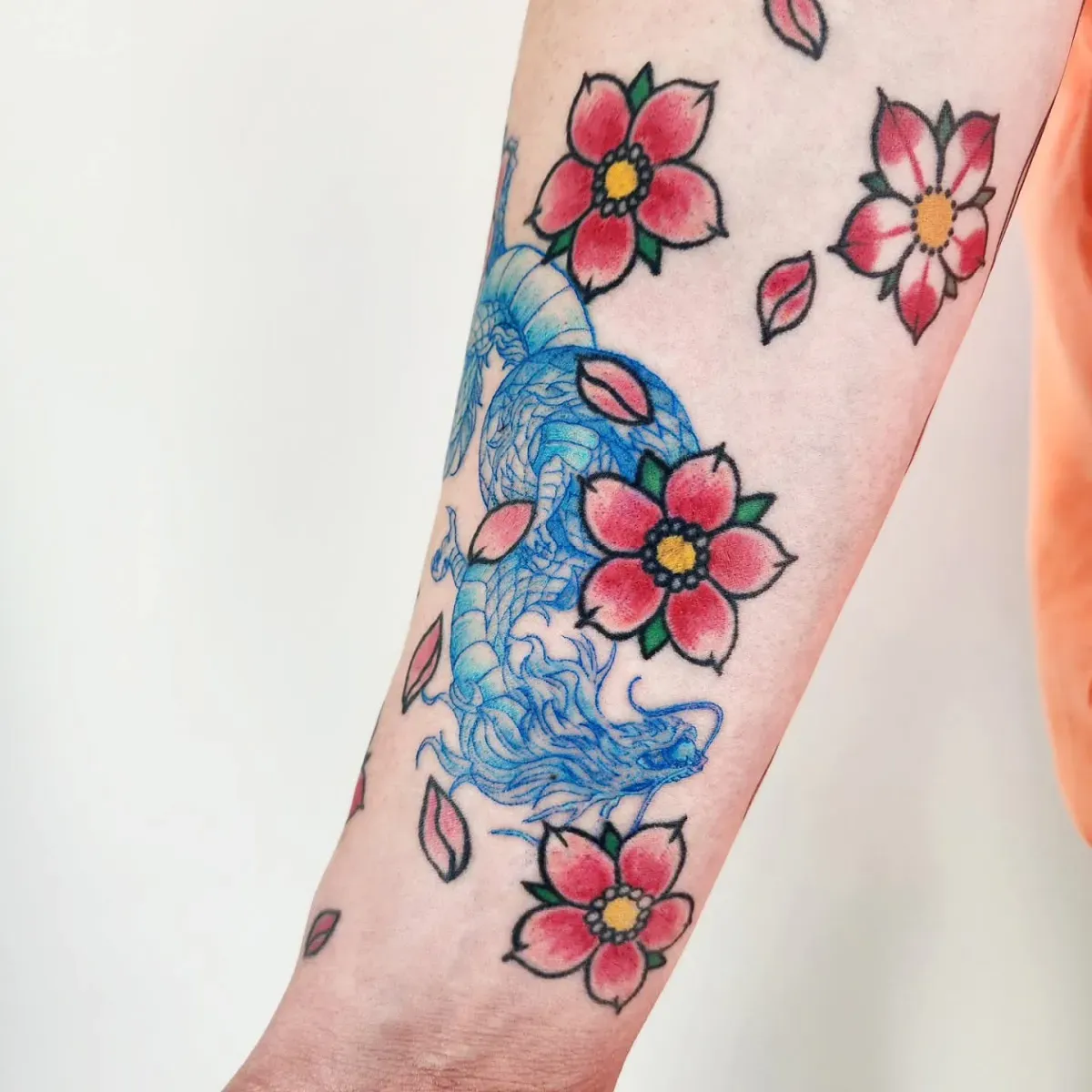 컬러 용타투 - 1