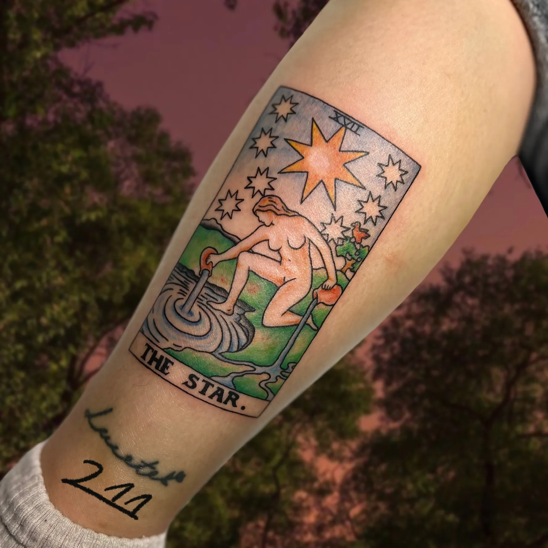 타로 카드 타투 - 1