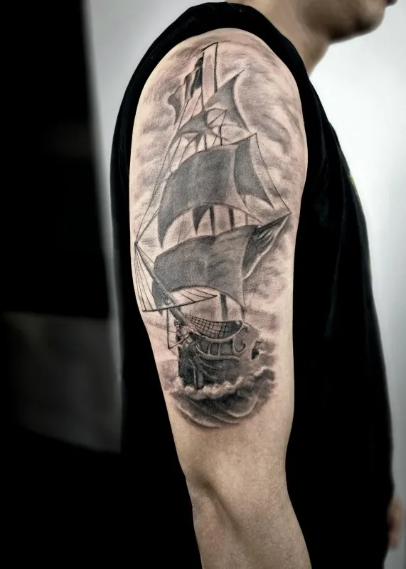 블랙엔 그레이 범선 - 1